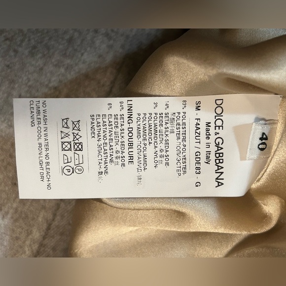 Dolce & gabbana shimmer skirt new with tags - Picture 5 of 6